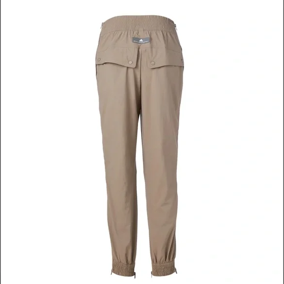 ADIDAS BY STELLA MCCARTNEY| Performance Nylon Track Pants in Simple Brown - Picture 2 of 10